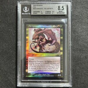 2000 MTG Magic The Gathering DARIGAAZ, THE IGNITER Invasion Foil Rare BGS 8.5